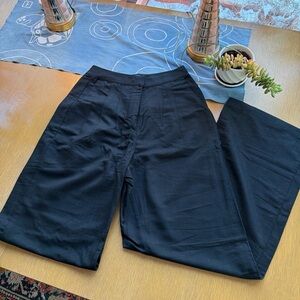 Black Wide-Leg Trousers